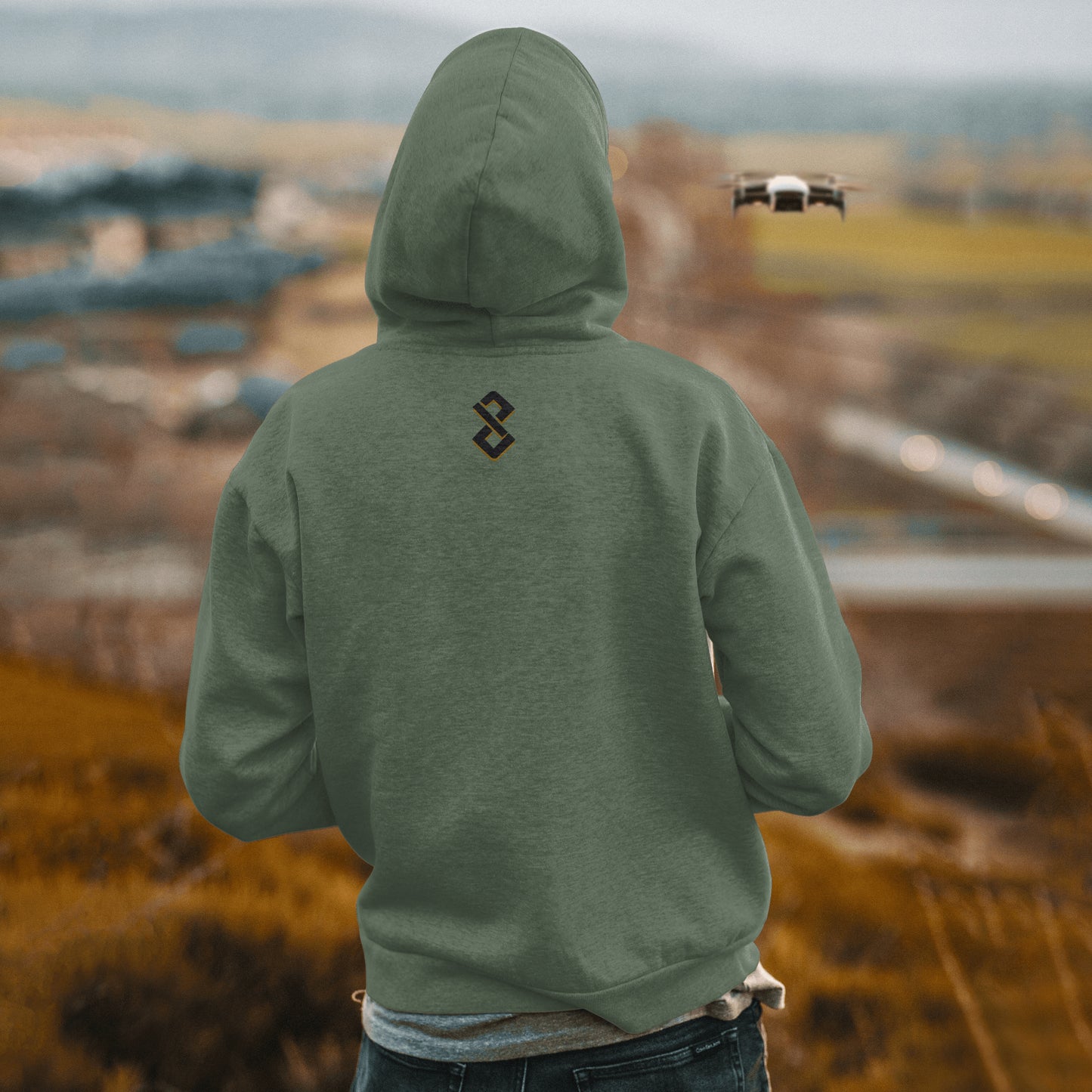 Military Green 3SD Hoodie