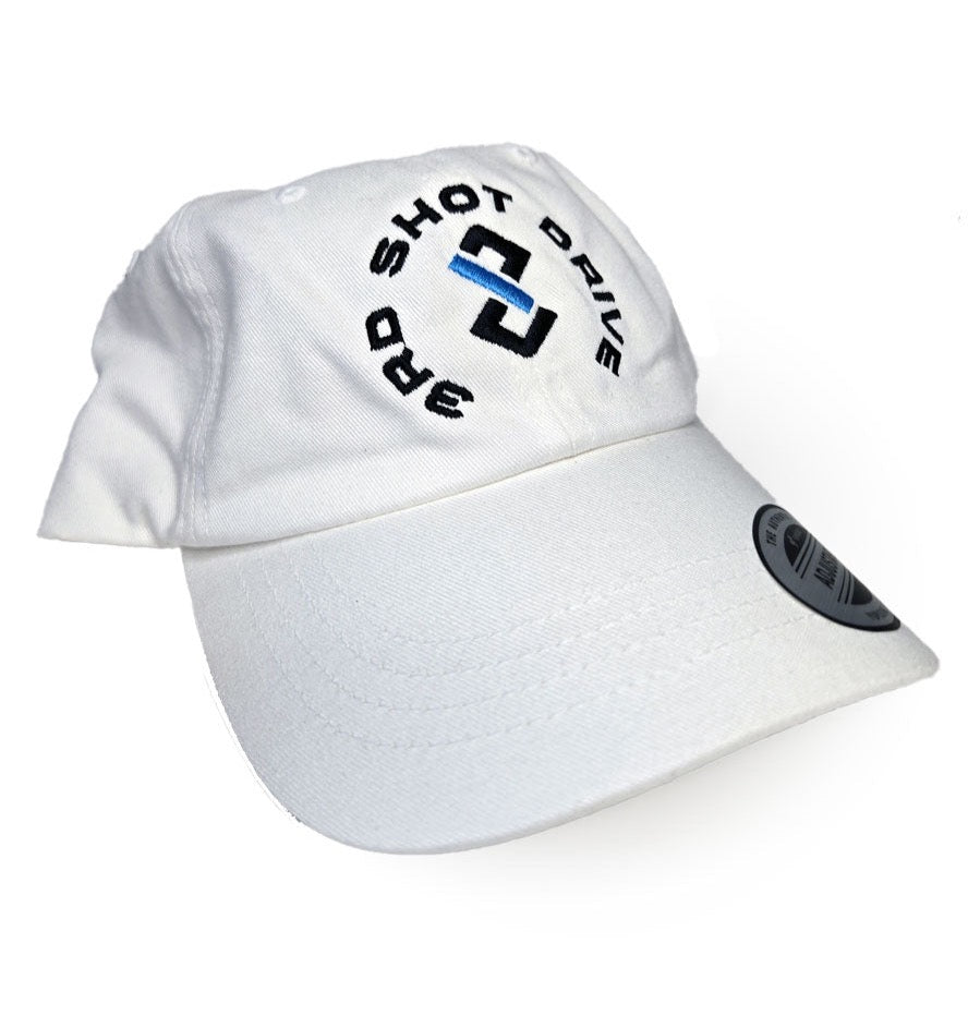 Dad Cap Adjustable - White