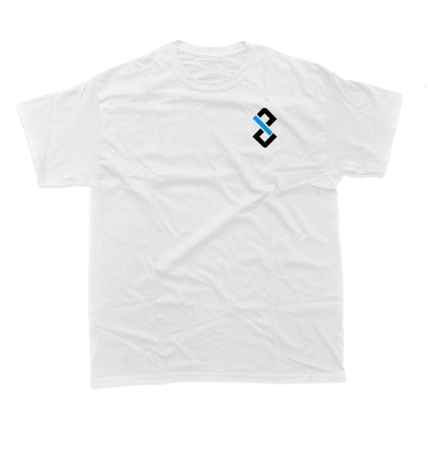 3SD Signature Logo White Short Sleeve T-Shirt